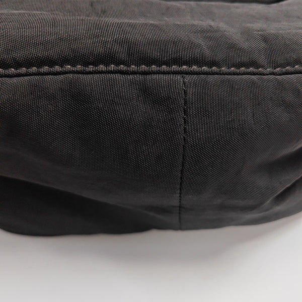 Canvas Shoulder Bag Black