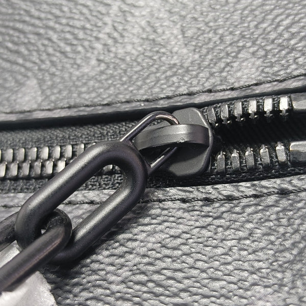 SOFT TRUNK Mini Monogram Coated Canvas Black