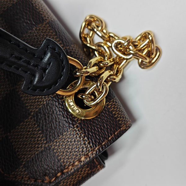 VAVIN PM Damier Ebene Coated Canvas Brown