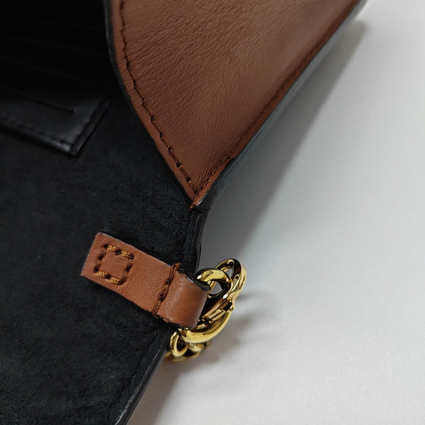 DAUPHINE WOC Monogram Coated Canvas Brown