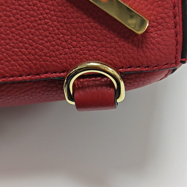 Puzzle Medium Calfskin Red