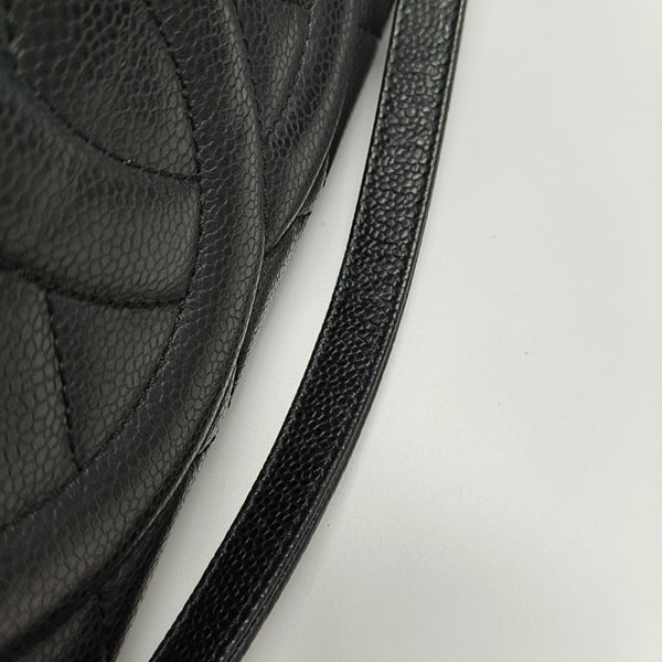 CC TIMELESS SOFT Quilted Grained Calfskin Black