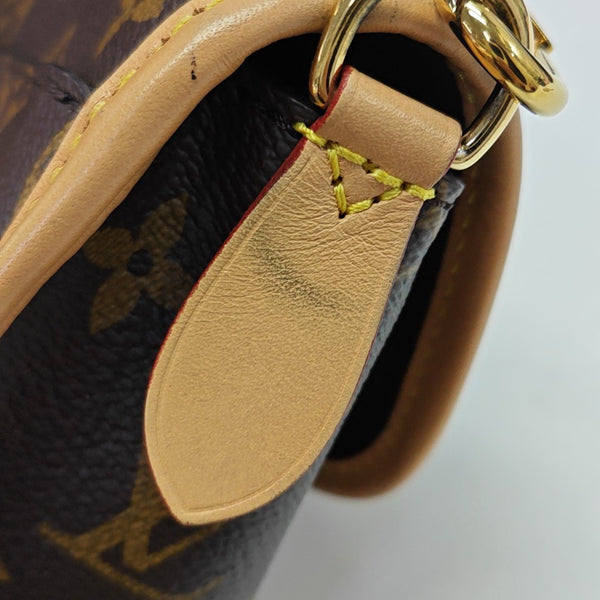 DIANE Monogram Coated Canvas Brown