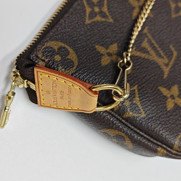 ACCESSOIRES Mini Monogram Coated Canvas Brown