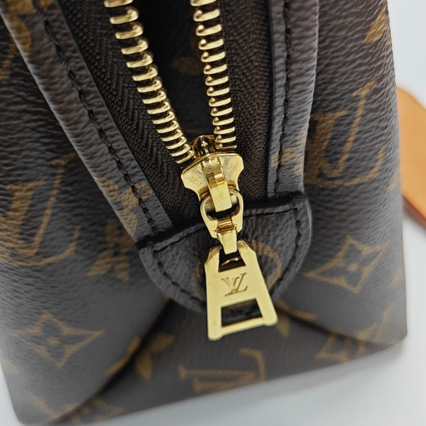 PALAIS PM Monogram Coated Canvas Brown