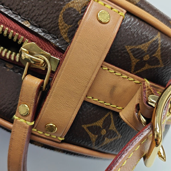 BOITE CHAPEAU PM Monogram Coated Canvas Brown