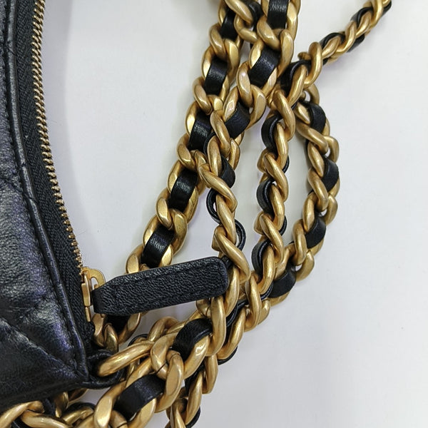 HOBO Small Quilted Lambskin Black