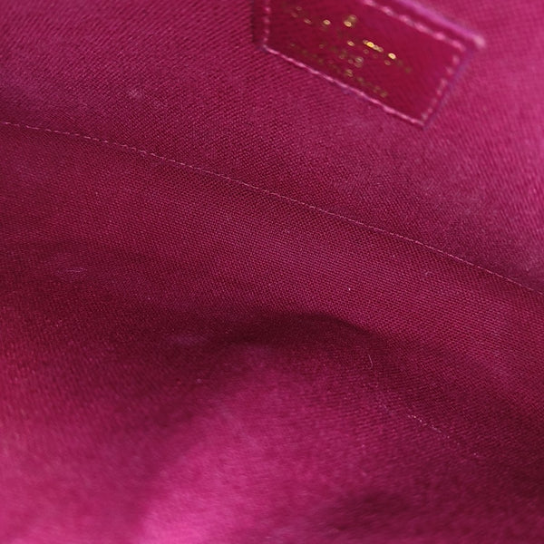 FÉLICIE Monogram Coated Canvas Brown