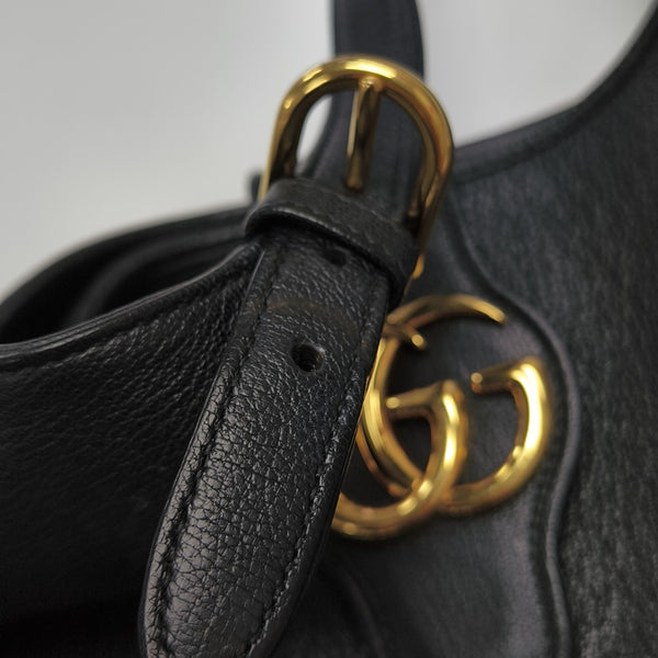 Aphrodite Medium Calfskin Black