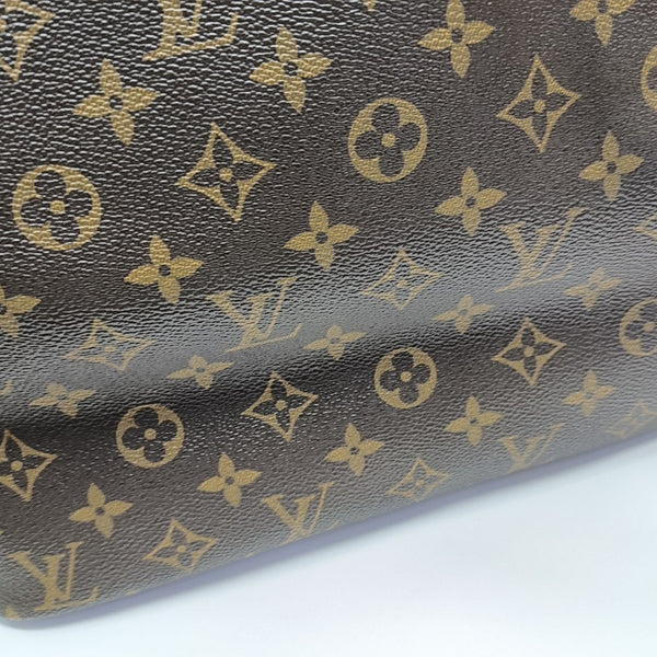NEVERFULL MM Lona Monogram Revestida Marrón