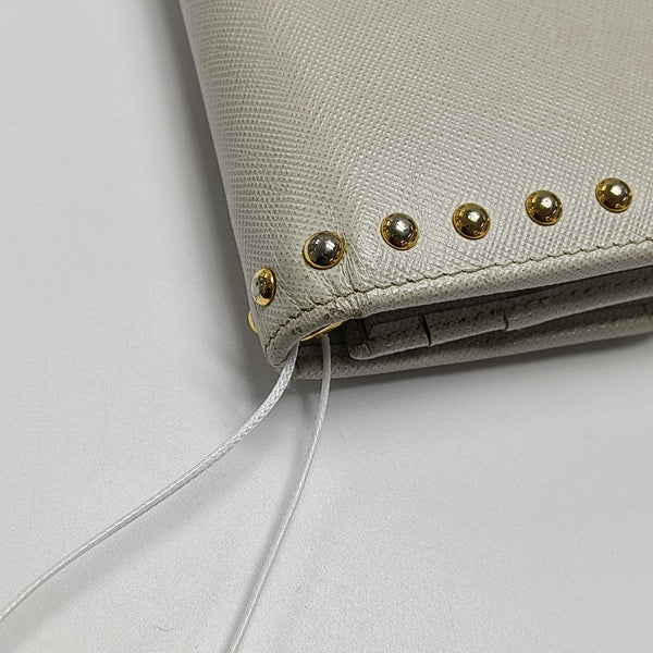 Calfskin Clutch White