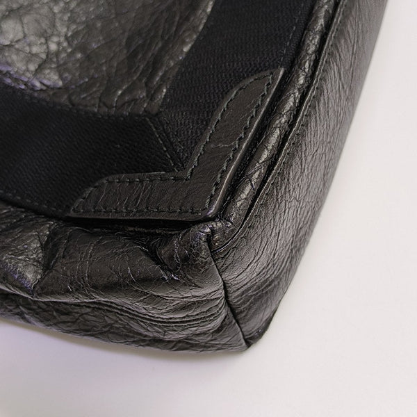 Navy Mini Calfskin Black