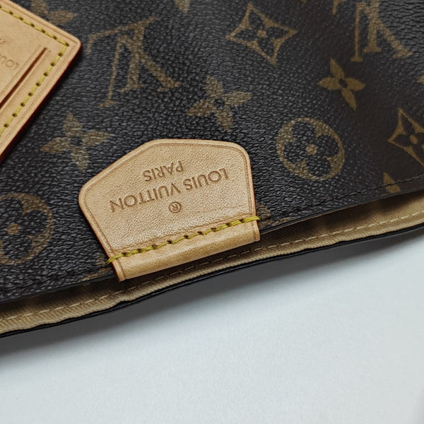 GRACEFUL TPM Monogram Coated Canvas Brown