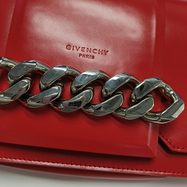 Calfskin Crossbody Bag Red