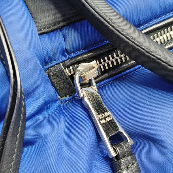 Quilted Nylon Blue