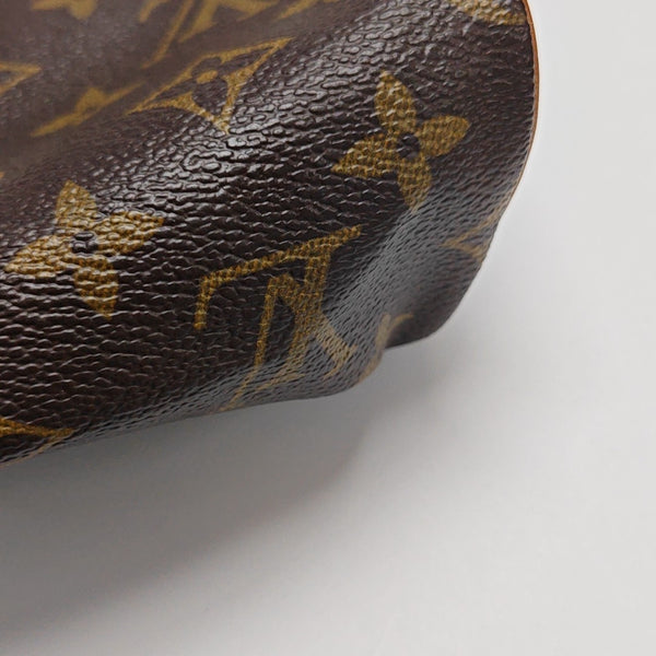 SPEEDY Monogram Coated Canvas Brown