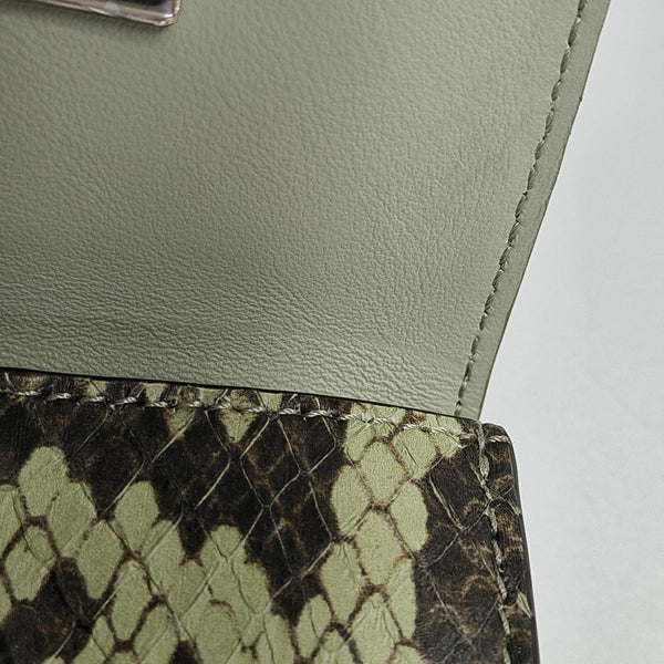 Python Wallet Green