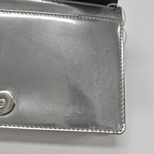 Diorama Cannage Calfskin Silver