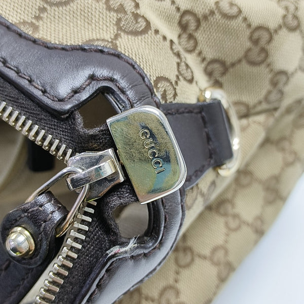 Sukey Monogram Canvas Brown