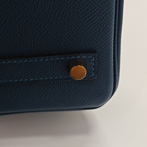 Birkin 30 Epsom Blue