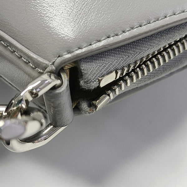 Calfskin Shoulder Bag Gray