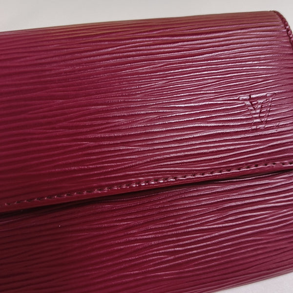 PORTE MONNAIE Epi Red Wallet