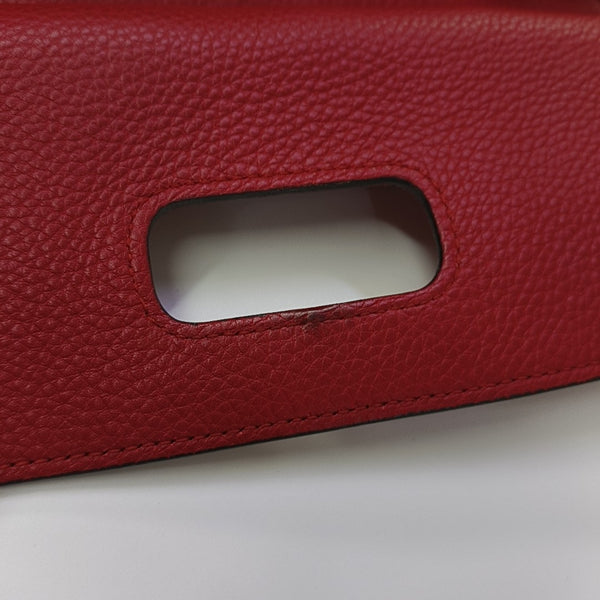 Daily Calfskin Red