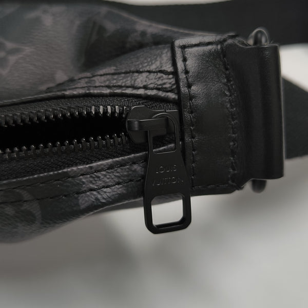 HAMAC PM Monogram Coated Canvas Black