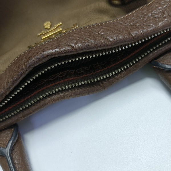 Gaufre Nylon Brown