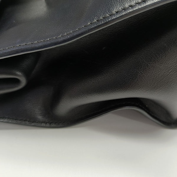 Calfskin Shoulder Bag Black