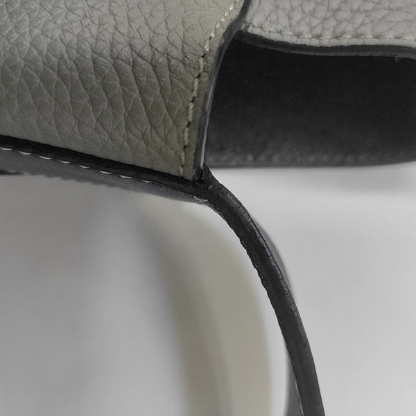 Calfskin Shoulder Bag Gray