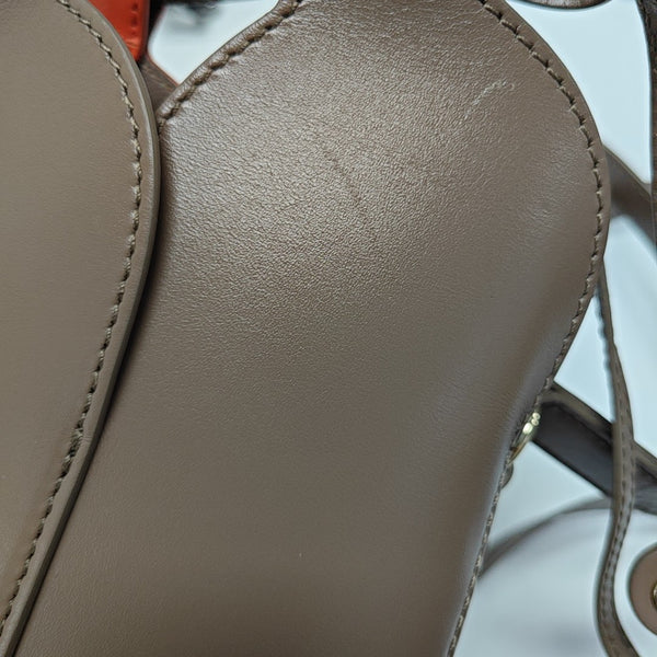 Calfskin Bucket Bag Brown