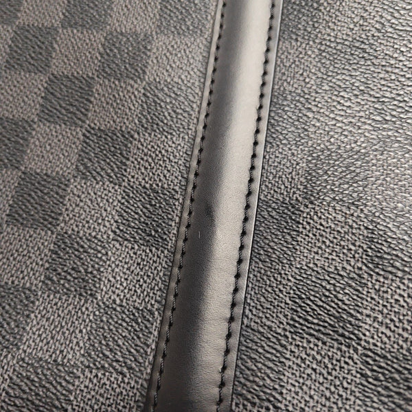 TADAO Damier Graphite Coated Canvas Gray