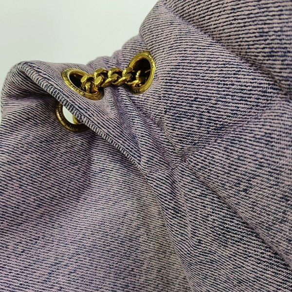 PUFFER Chevron Canvas Purple