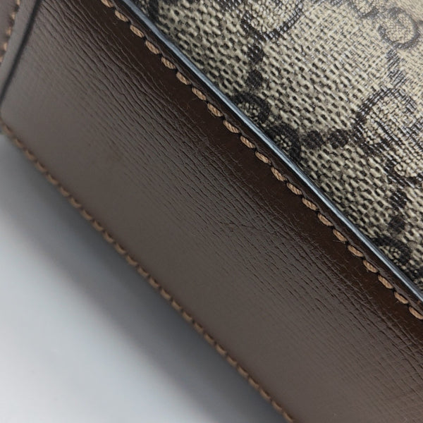 Retro Mini Monogram Coated Canvas Beige