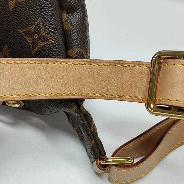 BUMBAG Monogram Coated Canvas Brown