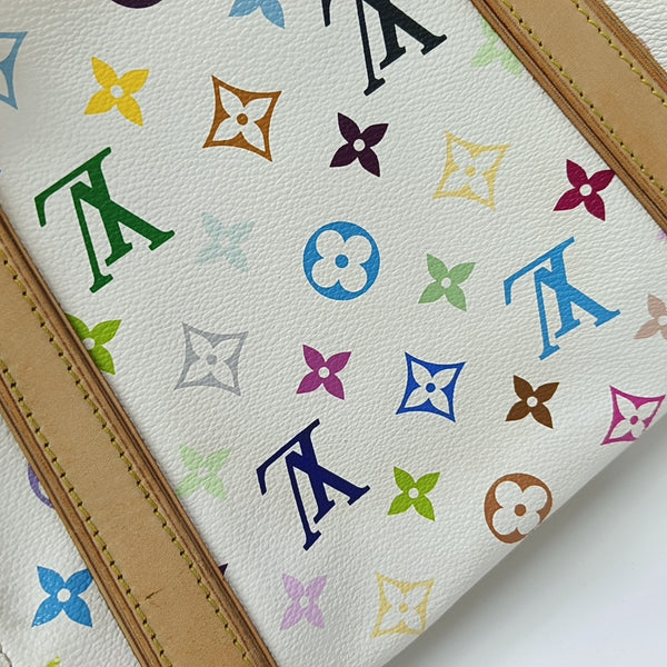LV × TM PRISCILLA Monogram Coated Canvas White