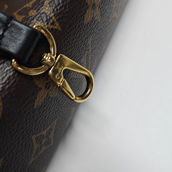 LOCKY BB Monogram Coated Canvas Brown