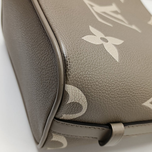 ALL IN BB Monogram Calfskin Gray