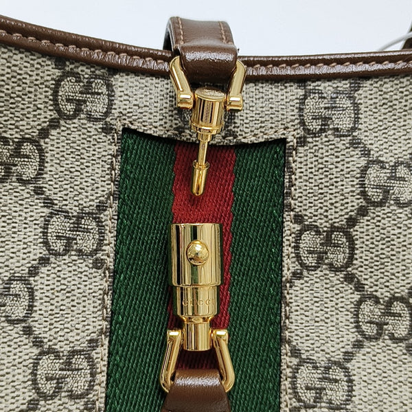 Jackie 1961 Lona Revestida Mini Monograma Beige