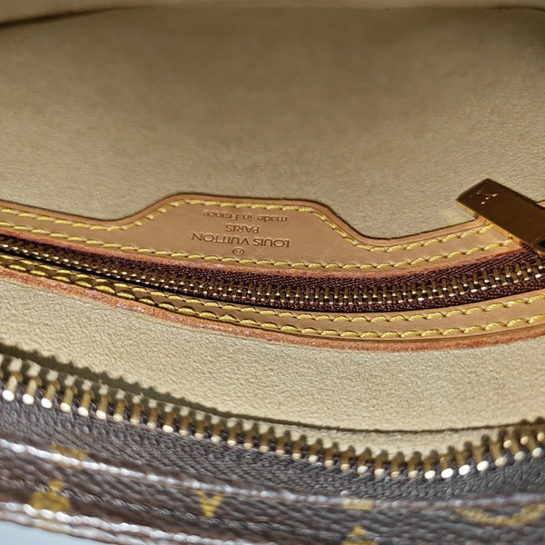 LOOPING MM Monogram Coated Canvas Brown