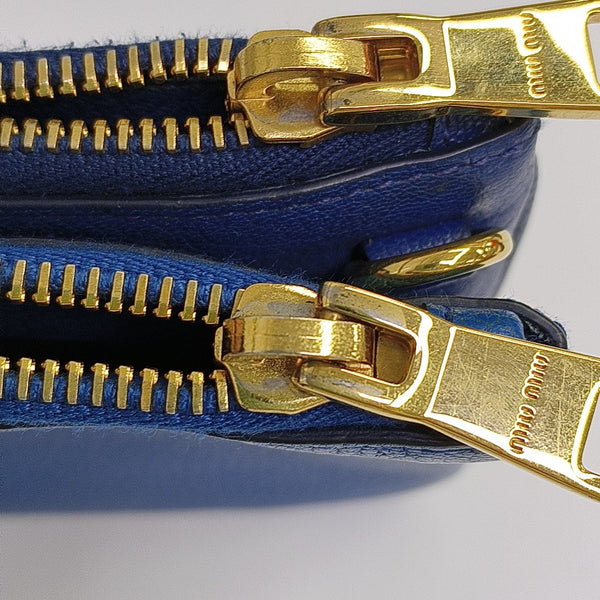 Matelassé Calfskin Blue