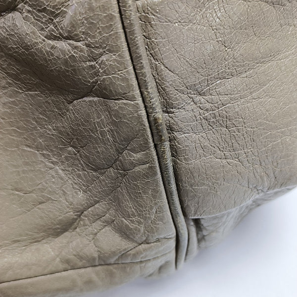 Ethel Leather Gray