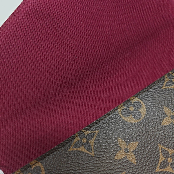 FÉLICIE Monogram Coated Canvas Brown