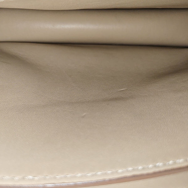 TB Small Lambskin Beige