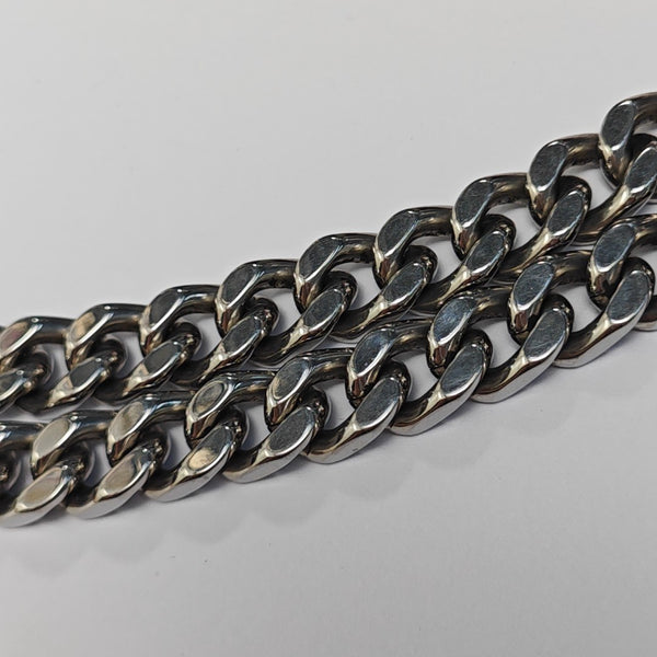 LV WOOD Metal Silver Necklace