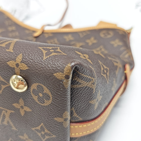 CARRYALL PM Monogram Coated Canvas Brown