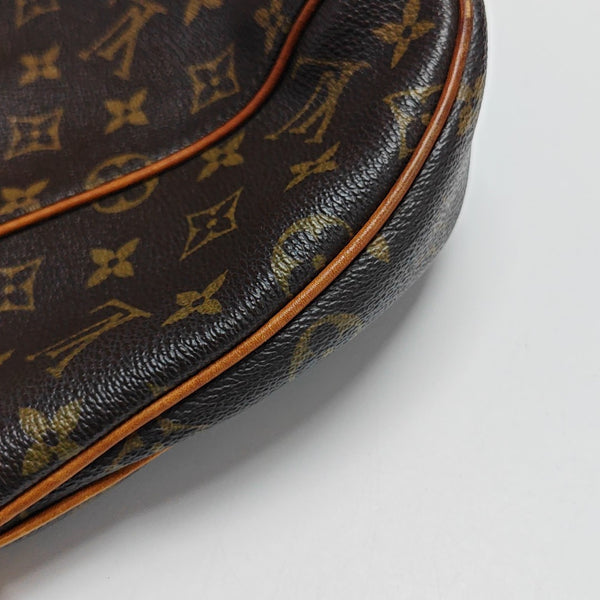 VINTAGE THAMES GM Monogram Coated Canvas Brown