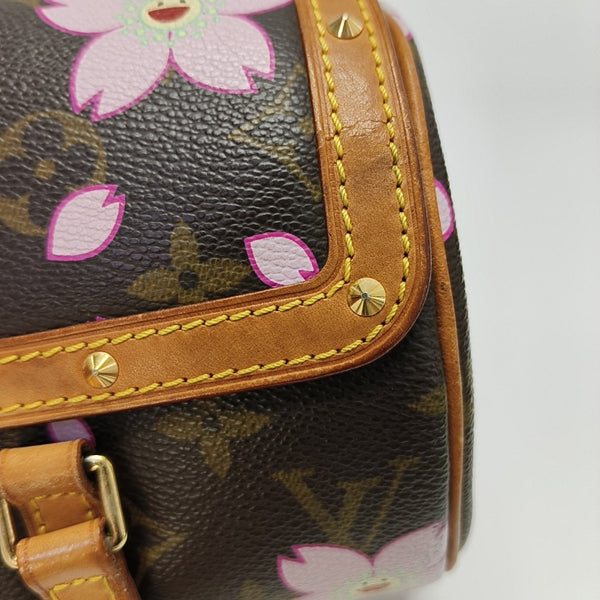 PAPILLON GM Monogram Coated Canvas Brown