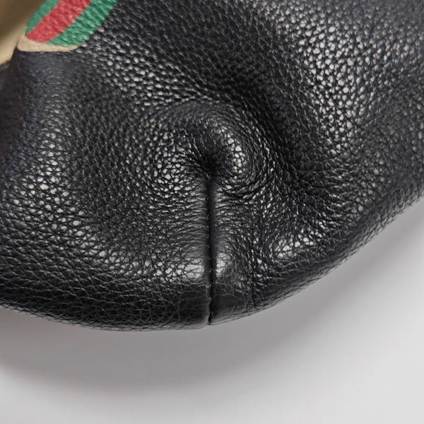 Print Large Calfskin Black